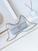 chanel as4384 mini flap bag pearly lambskin imitation pearls gold tone metal blue 01 luxibags.ru .jpg