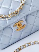 chanel as4384 mini flap bag pearly lambskin imitation pearls gold tone metal blue 02 luxibags.ru .jpg