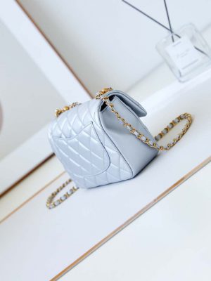 chanel as4384 mini flap bag pearly lambskin imitation pearls gold tone metal blue 04 luxibags.ru .jpg