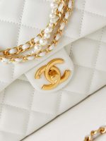 chanel as4384 mini flap bag pearly lambskin imitation pearls gold tone metal white 02 luxibags.ru .jpg