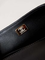 chanel as4385 mini flap bag pearly lambskin imitation pearls gold tone metal black 09 luxibags.ru .jpg