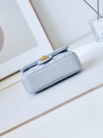 chanel as4385 mini flap bag pearly lambskin imitation pearls gold tone metal blue 06 luxibags.ru .jpg