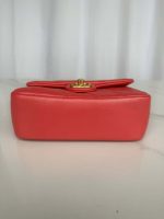 chanel as4385 mini flap bag pearly lambskin imitation pearls gold tone metal red 04 luxibags.ru .jpg