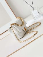 chanel as4385 mini flap bag pearly lambskin imitation pearls gold tone metal white 04 luxibags.ru .jpg