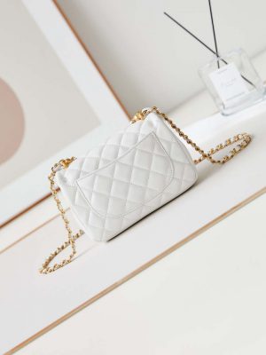 chanel as4385 mini flap bag pearly lambskin imitation pearls gold tone metal white 05 luxibags.ru .jpg