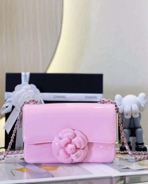chanel as4388 small flap bag patent calfskin black metal pink 003 luxibags.ru .jpg