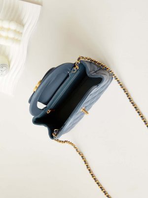chanel as4416 mini shopping bag shiny aged calfskin gold tone metal navy blue 008 luxibags.ru .jpg