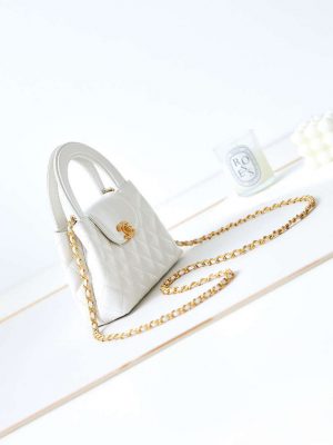 chanel as4416 mini shopping bag shiny aged calfskin gold tone metal white 003 luxibags.ru .jpg