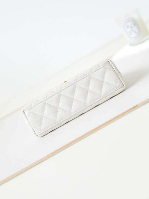 chanel as4416 mini shopping bag shiny aged calfskin gold tone metal white 006 luxibags.ru .jpg