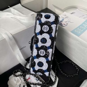 chanel as4418 small flap bag sequins ruthenium finish metal 006 luxibags.ru .jpg