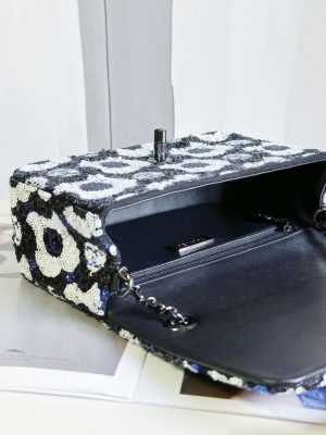 chanel as4419 mini flap bag sequins ruthenium finish metal 006 luxibags.ru .jpg