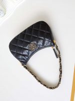 chanel as4422 23k hobo bag lambskin gold metal black 007 luxibags.ru .jpg