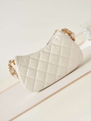 chanel as4422 23k hobo bag lambskin gold metal white 005 luxibags.ru .jpg