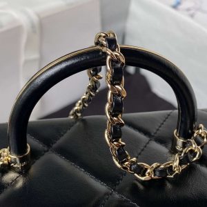 chanel as4469 mini box bag shiny calfskin gold tone metal black 004 luxibags.ru .jpg
