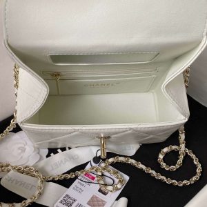 chanel as4469 mini box bag shiny calfskin gold tone metal white 007 luxibags.ru .jpg