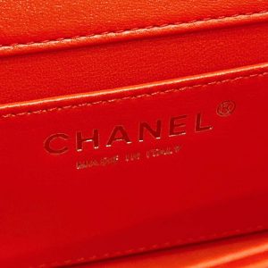 chanel as4498 clutch flap bag patent calfskin gold metal red 009 luxibags.ru .jpg