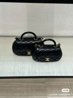 chanel as4569 large bag with top handle pearly lambskin gold tone metal black 010 luxibags.ru .jpg