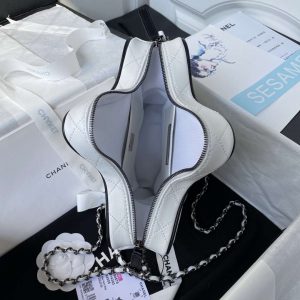 chanel as4579 star handbag metallic lambskin black metal white 007 luxibags.ru .jpg
