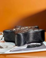 chanel as4579 star handbag metallic lambskin gold metal black 007 luxibags.ru .jpg