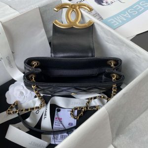chanel as4609 small messenger bag lambskin black 007 luxibags.ru .jpg