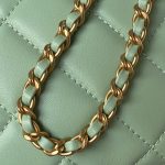 chanel as4609 small messenger bag lambskin green 004 luxibags.ru .jpg