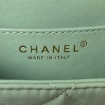 chanel as4609 small messenger bag lambskin green 008 luxibags.ru .jpg