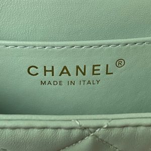 chanel as4609 small messenger bag lambskin green 008 luxibags.ru .jpg