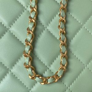 chanel as4610 messenger bag lambskin green 009 luxibags.ru .jpg