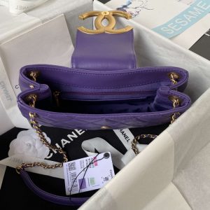 chanel as4610 messenger bag lambskin purple 007 luxibags.ru .jpg