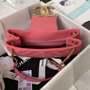 chanel as4610 messenger bag lambskin red 007 luxibags.ru .jpg