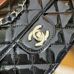 chanel as4646 mini flap bag star coin purse mirror calfskin metallic calfskin gold tone metal black 007 luxibags.ru .jpg