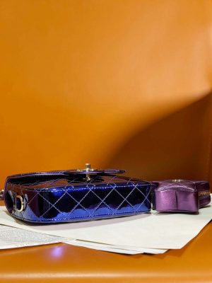 chanel as4646 mini flap bag star coin purse mirror calfskin metallic calfskin gold tone metal blue 04 luxibags.ru .jpg