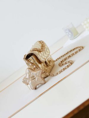 chanel as4646 mini flap bag star coin purse mirror calfskin metallic calfskin gold tone metal gold 003 luxibags.ru .jpg