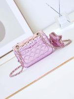 chanel as4646 mini flap bag star coin purse mirror calfskin metallic calfskin gold tone metal purple 004 luxibags.ru .jpg
