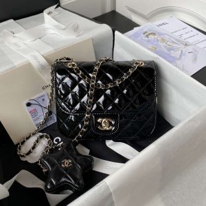chanel as4647 mini flap bag star coin purse mirror calfskin metallic calfskin gold tone metal black 001 luxibags.ru .jpg