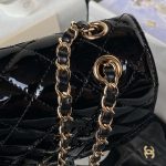 chanel as4647 mini flap bag star coin purse mirror calfskin metallic calfskin gold tone metal black 007 luxibags.ru .jpg