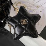 chanel as4648 flap bag star coin purse mirror calfskin metallic calfskin gold tone metal black 022 luxibags.ru .jpg