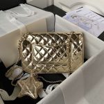 chanel as4648 flap bag star coin purse mirror calfskin metallic calfskin gold tone metal gold 002 luxibags.ru 1.jpg
