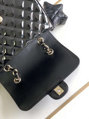 chanel as4649 backpack star coin purse metallic calfskin gold tone metal black 007 luxibags.ru .jpg