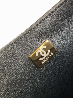 chanel as4649 backpack star coin purse metallic calfskin gold tone metal black 009 luxibags.ru .jpg