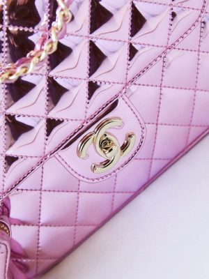 chanel as4649 backpack star coin purse metallic calfskin gold tone metal purple 002 luxibags.ru .jpg