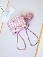 chanel as4649 backpack star coin purse metallic calfskin gold tone metal purple 006 luxibags.ru .jpg