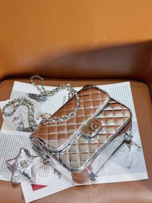 chanel as4649 backpack star coin purse metallic calfskin gold tone metal silver 001 luxibags.ru .jpg