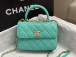 chanel as4654 trendy cc flap bag with top handle blue lambskin multicolor logo 002 luxibags.ru .jpg