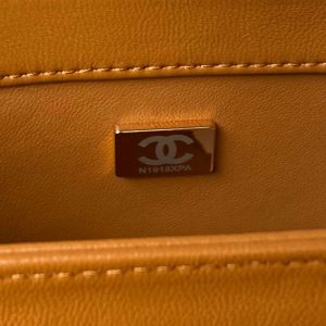 chanel as4654 trendy cc flap bag with top handle lambskin gold tone metal orange 005 luxibags.ru .jpg