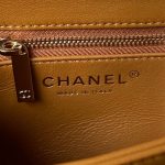 chanel as4654 trendy cc flap bag with top handle lambskin gold tone metal orange 009 luxibags.ru .jpg