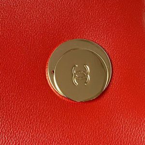 chanel as4654 trendy cc flap bag with top handle lambskin gold tone metal red 006 luxibags.ru .jpg