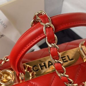 chanel as4654 trendy cc flap bag with top handle lambskin gold tone metal red 009 luxibags.ru .jpg