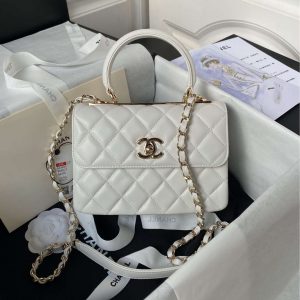 chanel as4654 trendy cc flap bag with top handle lambskin gold tone metal white 001 luxibags.ru .jpg