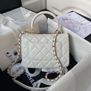 chanel as4654 trendy cc flap bag with top handle lambskin gold tone metal white 002 luxibags.ru .jpg
